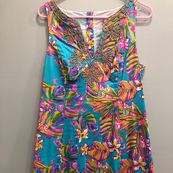NWT Lilly Pulitzer Gabby Shift Dress Summer Haze - Picture 2 of 3